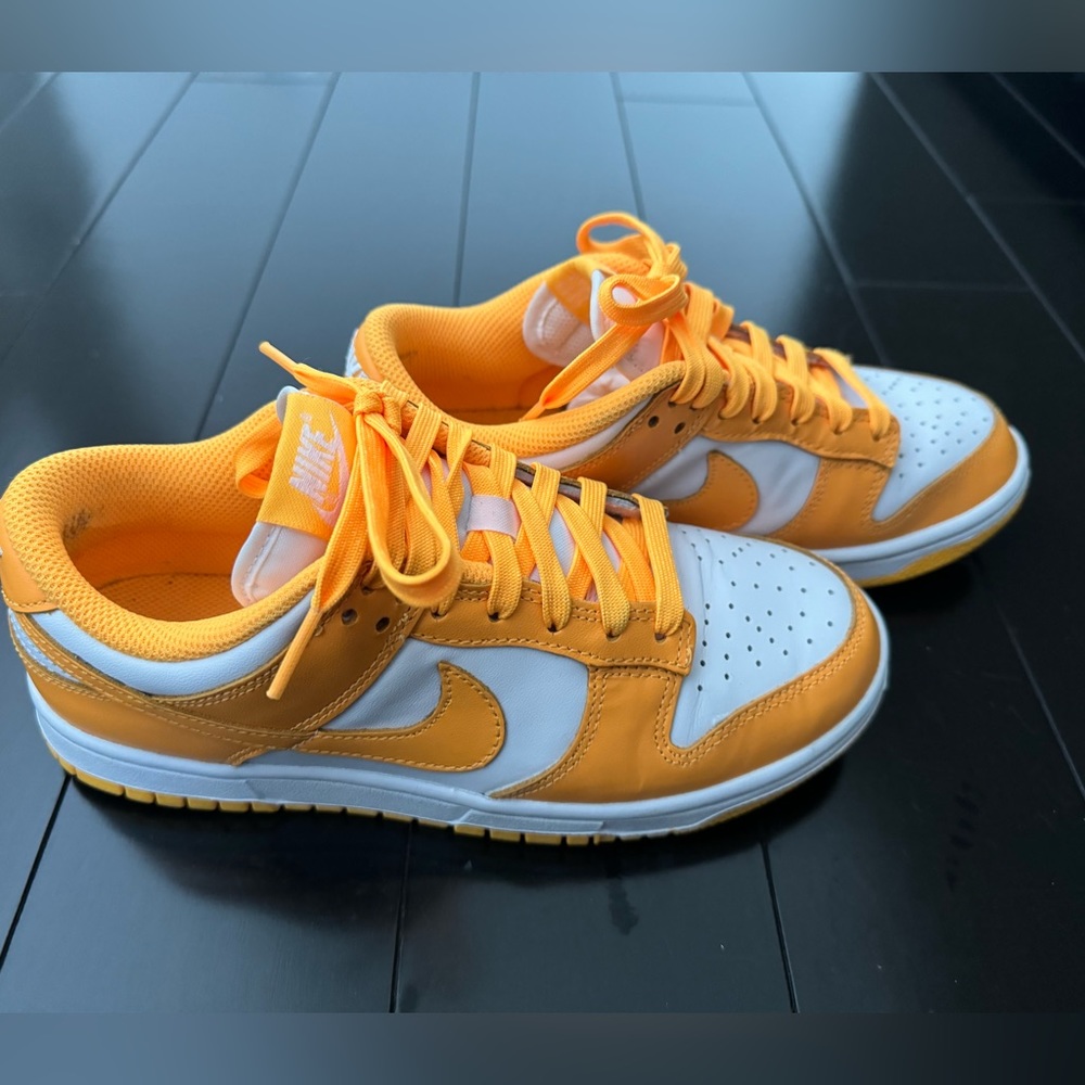Rare Nike Dunk Low Laser Orange, 6.5 Women’s